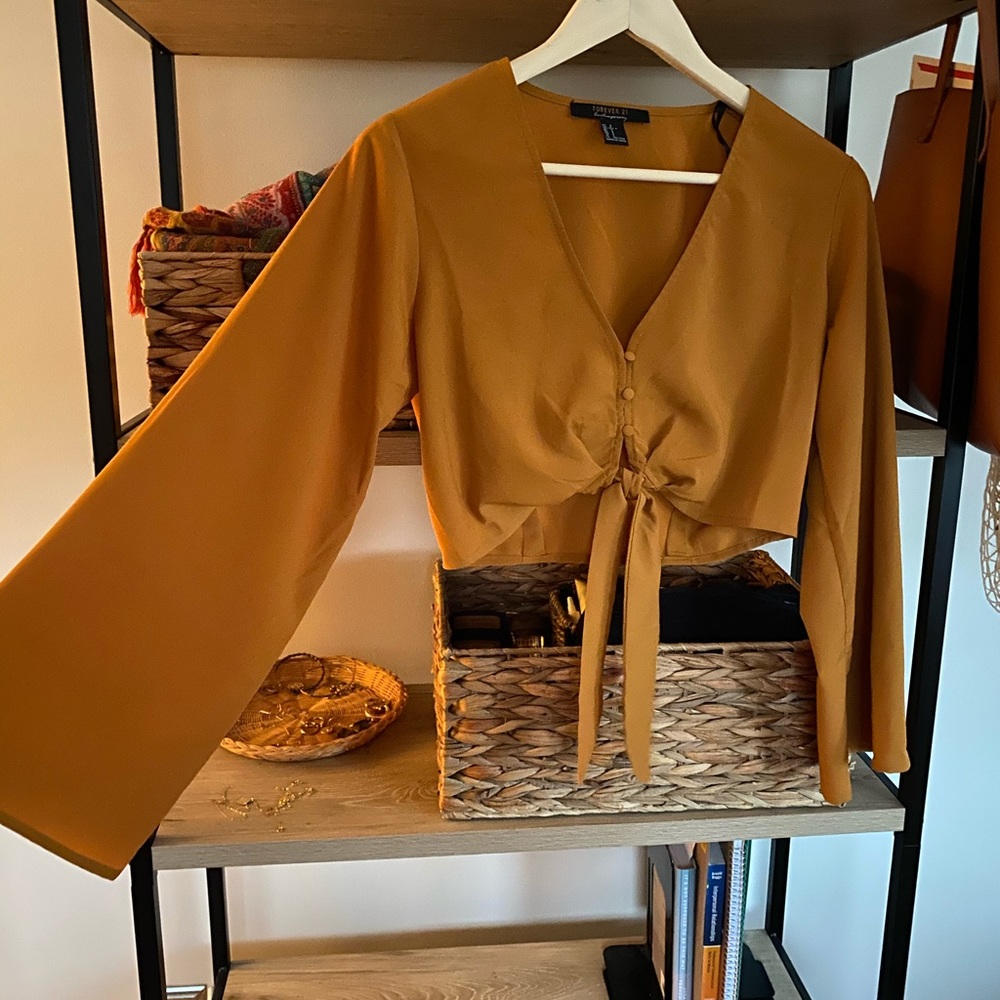 Cropped blouse